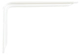 Knape & Vogt John Sterling White Steel Decorative Bracket 12 Ga. 12 in. L 125 lb