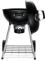 Napoleon Premium 22 NK22K-LEG-3 Charcoal Kettle Grill, 21.5 sq-in Primary Cooking Surface, Black