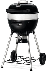 Napoleon Professional 18 PRO18K-LEG-3 Charcoal Kettle Grill, 235 sq-in Primary Cooking Surface, Black, Steel Body