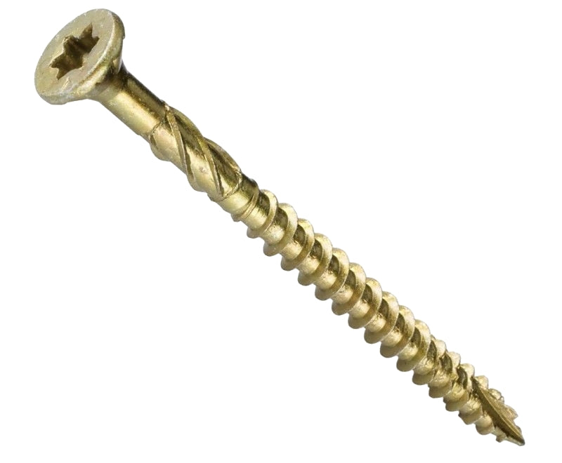 GRK Fasteners R4 00099 Framing and Decking Screw, #9 Thread, 2 in L, Star Drive, Steel, 3700 BX