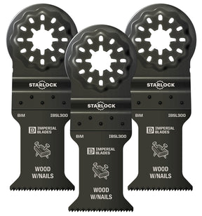Imperial Blades Starlock IBSL300-3 Standard Blade, 18 TPI, Bi-Metal
