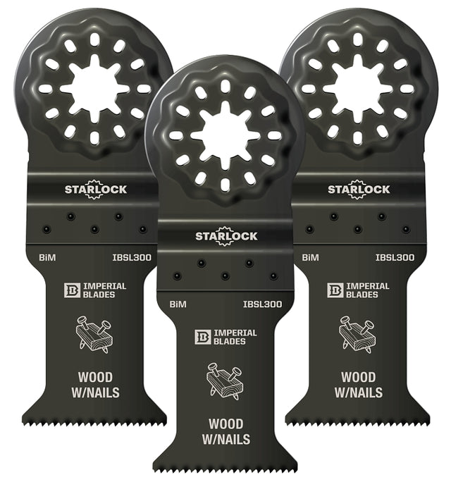 Imperial Blades Starlock IBSL300-3 Standard Blade, 18 TPI, Bi-Metal