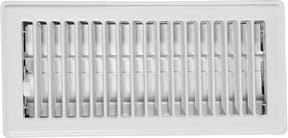 Imperial RG0267 Floor Register, 5-1/4 in L, 13-1/4 in W, Steel, White, Powder-Coated