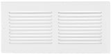 Imperial RG0368 Sidewall Grille, 12 in L, 12 in W, Steel, White