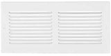 Imperial RG0540 Grille, 30 in L Opening, 6 in W Opening, 31-1/4 in L, 7-1/4 in W, Steel, White, Powder-Coated