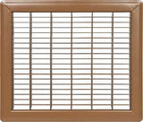 Imperial RG0690 Air Grille, 12 in L, 14 in W, Steel, Brown