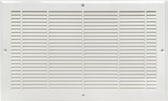 Imperial RG2298 Return Air Grille, 12-1/4 in L, 7-1/4 in W, Polystyrene, White