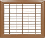 Imperial RG1199 Air Grille, 8 in L, 14 in W, Steel, Brown