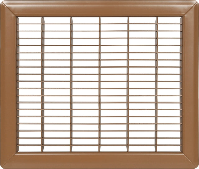 Imperial RG1229 Air Grille, 8 in L, 24 in W, Steel, Brown