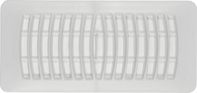 Imperial RG1458 Floor Register, 4 in L, 12 in W, Polystyrene, White