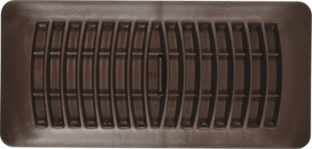 Imperial RG1451 Floor Register, 2-1/4 in L, 12 in W, Polystyrene, Brown