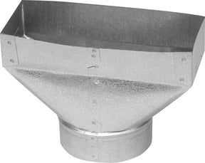 Imperial GV0683-A Universal Boots, 8 in L, 10 in W, 3-1/4 in H, 30 ga Gauge, Steel, Galvanized