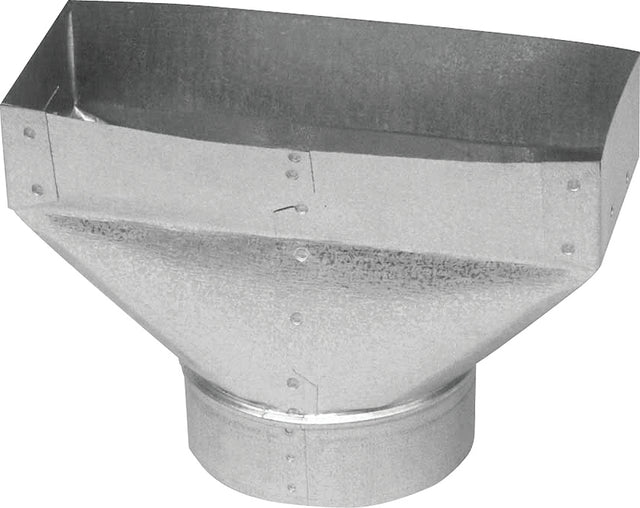Imperial GV0683-A Universal Boots, 8 in L, 10 in W, 3-1/4 in H, 30 ga Gauge, Steel, Galvanized