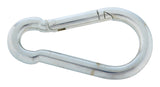 Campbell Zinc-Plated Steel Spring Snap 280 lb. cap. 4 in. L, Pack of 10