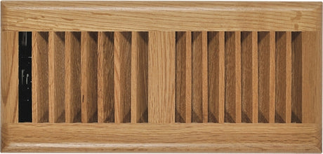 Imperial RG2195 Floor Register, 4 in L, 12 in W, Polystyrene, Light Oak