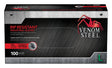 Venom Steel VEN6143N Disposable Gloves, L, Nitrile, Powder-Free, Black/White, 9-1/2 in L