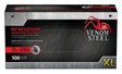 Venom Steel VEN6144N Disposable Gloves, XL, Nitrile, Powder-Free, Black/White, 9-1/2 in L