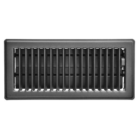Imperial RG0261 Floor Register, For 11-3/4 by 3-3/4 Opening, Steel, Slate Gray, Powder-Coated