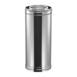 DuraVent DuraPlus 6DP-36 Chimney Pipe, 10 in OD, 36 in L, Steel, Galvanized