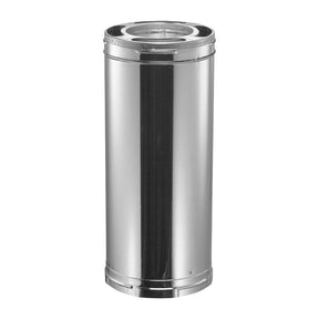 DuraVent DuraPlus 6DP-36 Chimney Pipe, 10 in OD, 36 in L, Steel, Galvanized