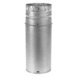 DuraVent PelletVent 3PVL-A12 Adjustable Straight Pipe, 3 in Dia, 12 in L, Stainless Steel