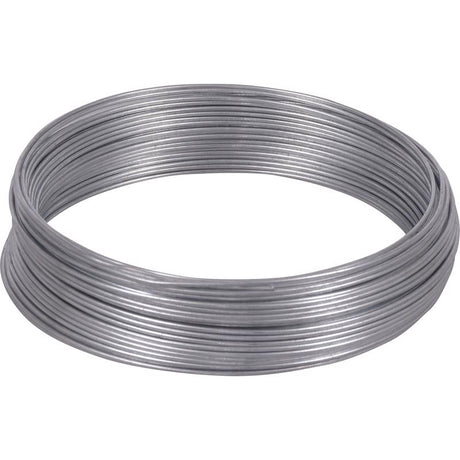 HILLMAN 50 ft. L Galvanized Steel 12 Ga. Wire, Pack of 12