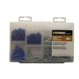 HILLMAN Assorted in. D X Assorted in. L Plastic/Stainless Steel Pan Head Anchor Kit 213 pk, Pack of 6