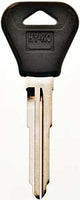 Hy-Ko 12005H65 Key Blank, Brass, Nickel, For: Ford, Lincoln, Mercury Vehicles, H65 Key Number, Pack of 5