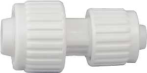 Flair-It PEXLOCK 16840 Coupling, 1/2 in, Compression, PVC, 200 psi Pressure