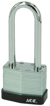 Ace 1-5/16 in. H X 1-9/16 in. W Steel Double Locking Padlock
