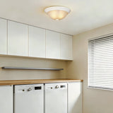 Boston Harbor OG24001WH Flush Mount Ceiling Fixture, 120 V, 60 W, 2-Lamps, A19 or CFL Lamp, White Fixture