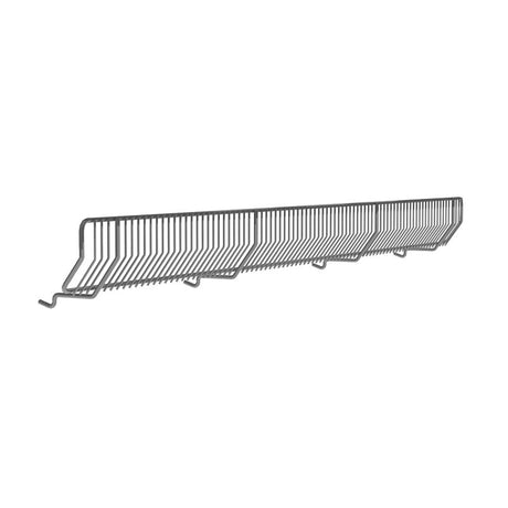 Lozier WBF 3 3 BCP Wire Binning Front, Chrome Plated, Pack of 20