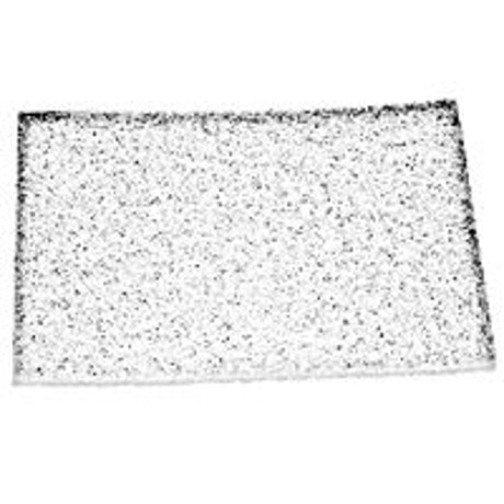Essex Silver Line 1218THKW Floor Stripping Pad, White, 12 in L, 18 in W, Pack of 5