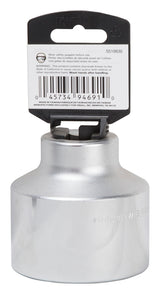 Vulcan MT-SM6060 Drive Socket, 60 mm Socket, 3/4 in Drive, 12-Point, Chrome Vanadium Steel, Chrome