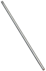 National Hardware N179-424 Threaded Rod, 5/16-18 Thread, 24 in L, A Grade, Steel, Zinc, UNC Thread
