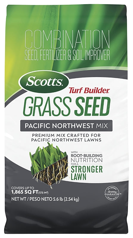 Scotts Turf Builder 18033 Grass Seed, 5.6 lb Bag