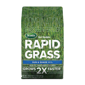 Scotts Turf Builder 18117 Grass Seed, 2.4 lb Bag