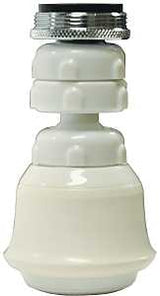 Danco 10499 Swivel Sprayrator, 15/16 x 55/64 in Male x Female Thread, Plastic, 1.5 gpm