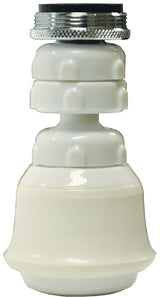 Danco 10499 Swivel Sprayrator, 15/16 x 55/64 in Male x Female Thread, Plastic, 1.5 gpm