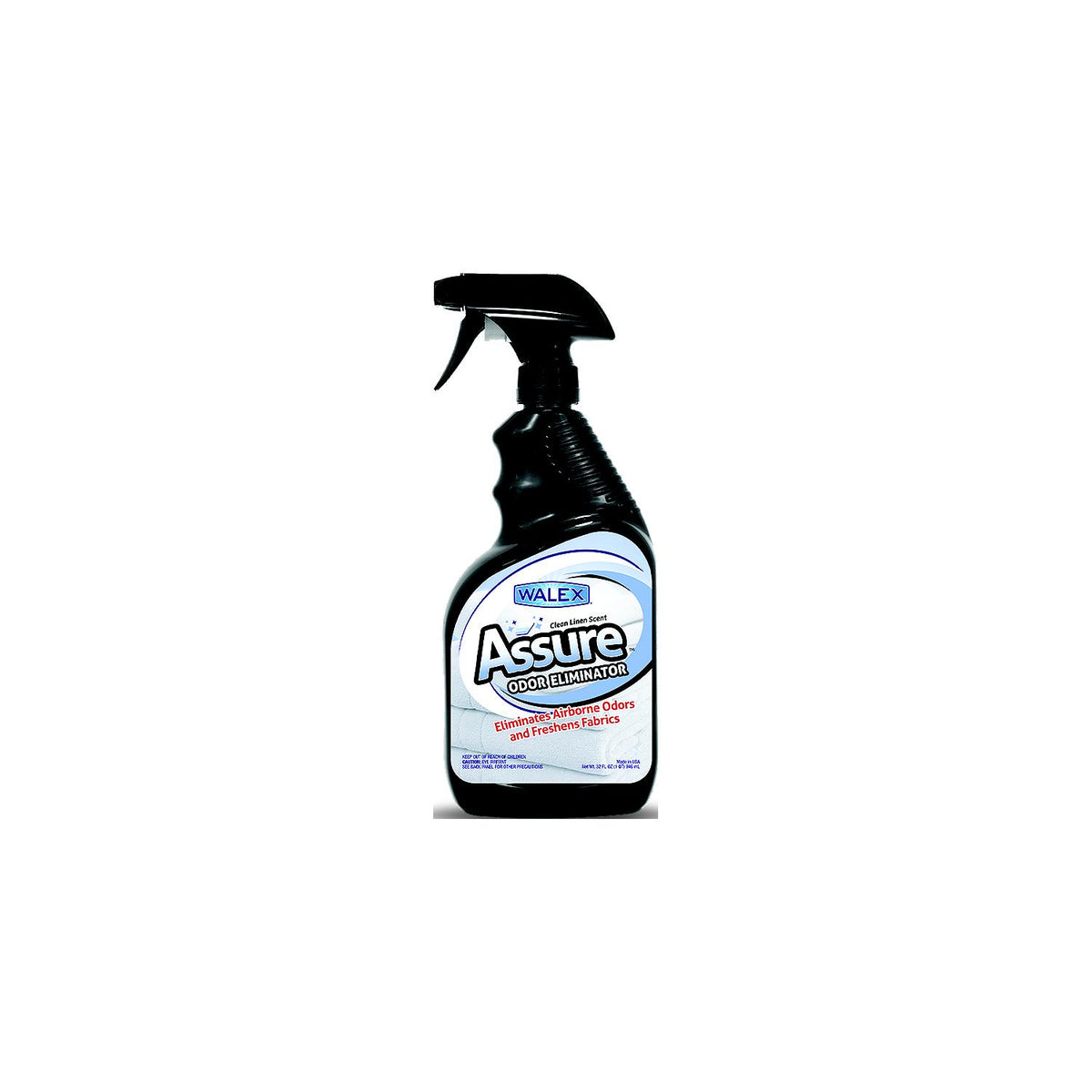 Walex ASSURE32CL Assure Odor Eliminator, Clean Linen, 32 oz.
