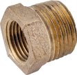 Anderson Metals 738110-1612 Reducing Pipe Bushing, 1 x 3/4 in, Male x Female, Brass, 200 psi Pressure