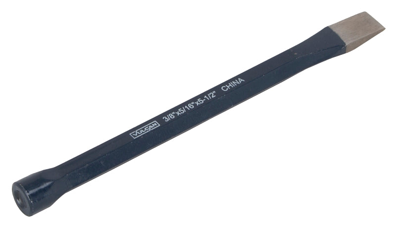 Vulcan JL-CSL003 Cold Chisel, 1/2 in Tip, 6-3/4 in OAL, Chrome Alloy Steel Blade, Hex Shank Handle