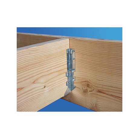 Simpson Strong-Tie ZMax 6.63 in. H X 1.56 in. W 18 Ga. Galvanized Steel Joist Hanger, Pack of 50