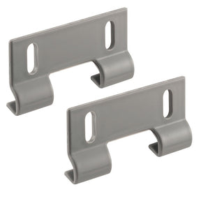 Prime-Line M 6191 Bottom Hook Guide, Plastic, Gray, For: Keystone Shower/Tub Door Enclosures