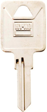 Hy-Ko 11010TM3 Key Blank, Brass, Nickel, For: Trimark Cabinet, House Locks and Padlocks, Pack of 10