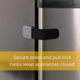 Safety 1st Black Plastic Appliance Latch 2 pk