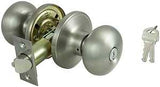 ProSource TFX200V-PS Entry Knob, Satin Nickel, KW1, KA3 Keyway, 3 Grade, Pack of 3