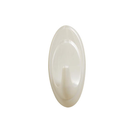 3M Command Medium Plastic Hook 3.25 in. L 2 pk, Pack of 4