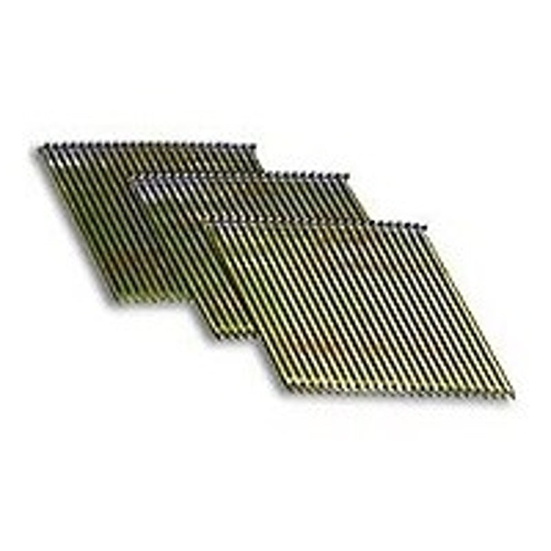 ProFIT 0712500 Finish Nail, Glue Collation, 2 in L, 16, Steel, Electro-Galvanized, Brad Head, Smooth Shank, 2500/PK