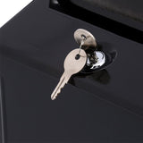 Architectural Mailboxes Brushed Nickel Steel Clockwise Mailbox Lock
